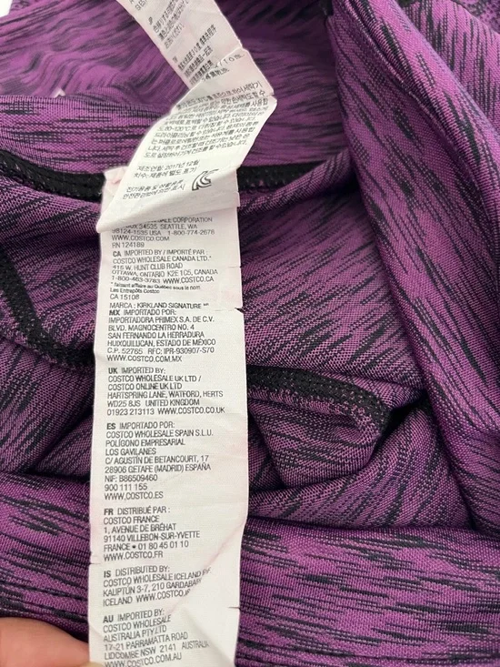 Kirkland Signature Purple Ombre Leggings - Picture 7 of 10